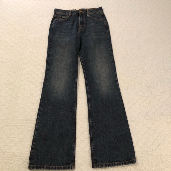 Sezane Serge trouser jeans. Size 4. - Picture 3 of 13